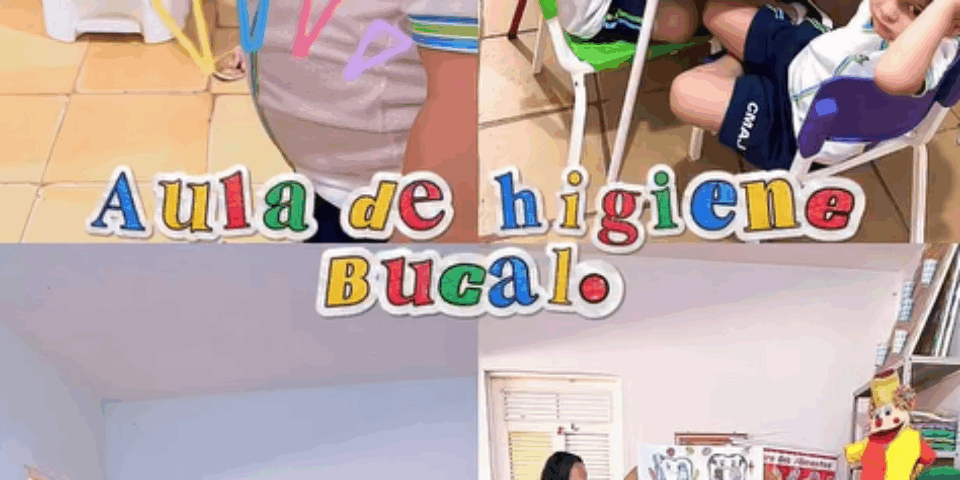 AÇÃO DE SAÚDE BUCAL É REALIZADA NA CRECHE ALMEIDA JÚNIOR
