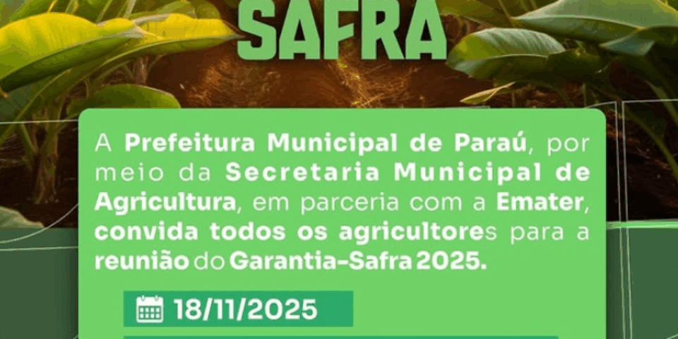REUNIÃO DO GARANTIA-SAFRA 2025